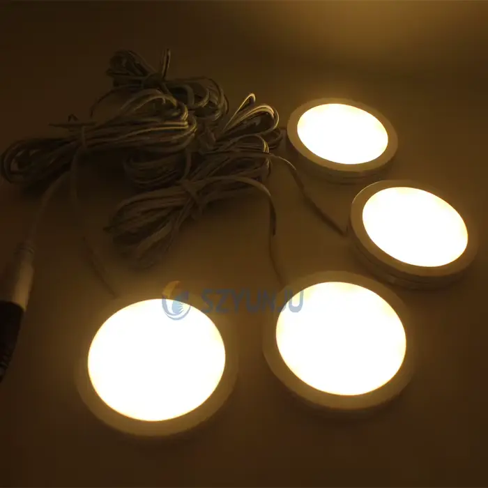 Lumière d'armoire LED 2W avec adaptateur d'alimentation DC 12V