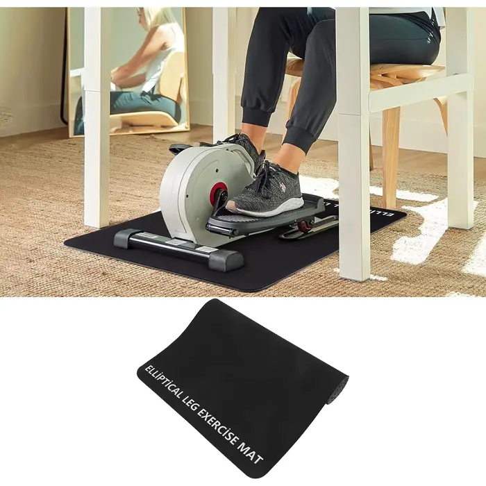 Tapis d'exercice antidérapant et insonorisant, protection de sol robuste pour tapis de course, vélo et équipement de gym