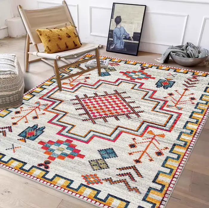 Tapis marocain pour salon, tapis de table basse, tapis de chambre à coucher de style nordique, tapis de sol Tatami pour chevet, grand tapis de 300x400cm pour bureau