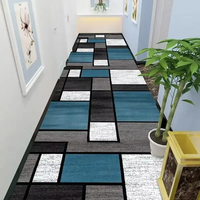 Tapis géométrique moderne
