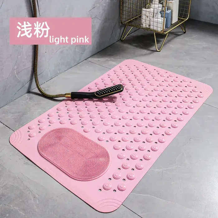 Tapis de sol antidérapant pour salle de bain, tapis de toilette anti-chute, tapis de massage pour ba