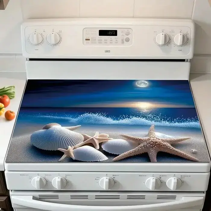 Tapis de comptoir de cuisine VIKAMA Summer Beach Ocean