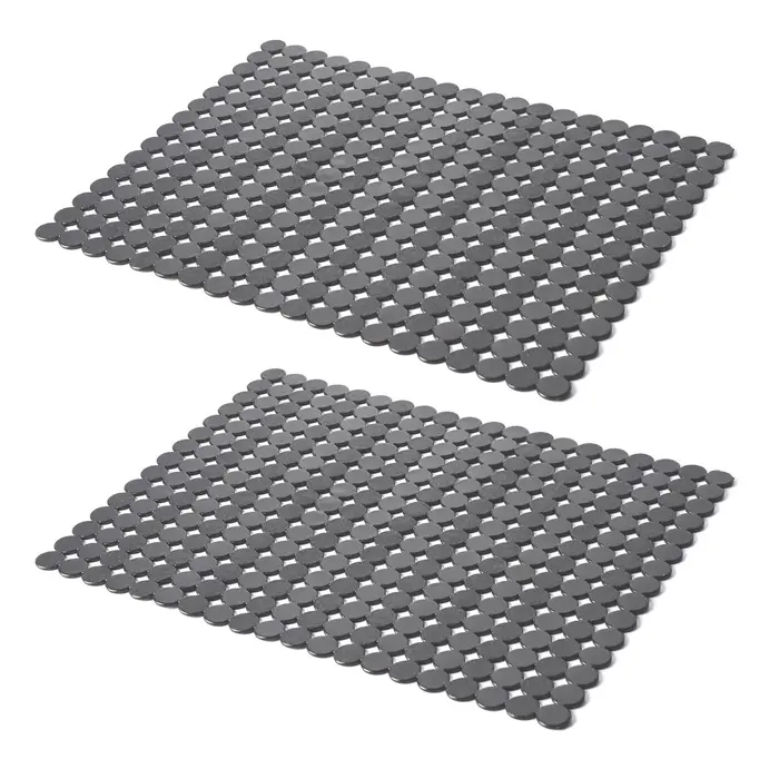 Tapis d'évier antidérapant pour cuisine, design creux, tapis de lavage de la vaisselle pour la cuisi