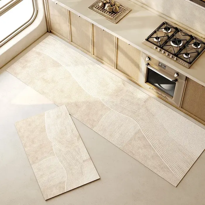 Tapis de sol de cuisine en Pvc imperméable à l'huile