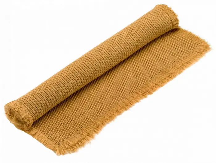 Tapis de bain uni Elly Bronze 54 x 64