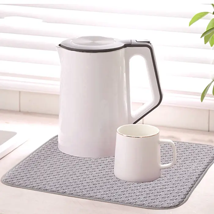 Tapis de séchage de la vaisselle de cuisine