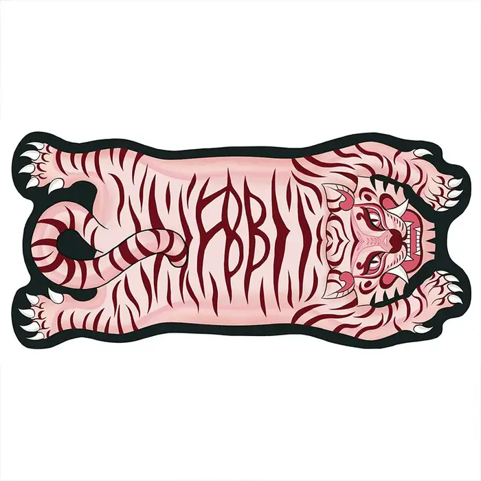 Tapis de tigre créatif de dessin animé