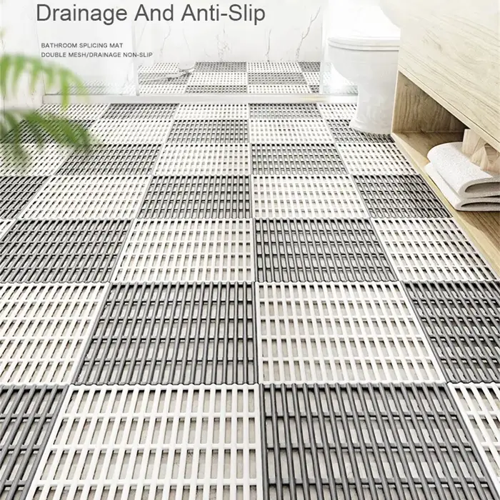 30x30 cm carré salle de bain tapis antidérapants