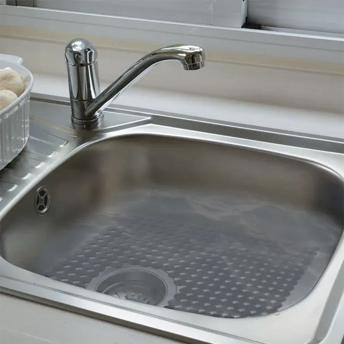 Tapis d'évier antidérapant pour cuisine