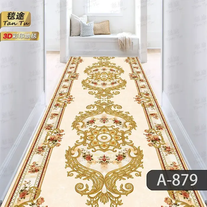 Tapis de couloir Long, lavable en Machine