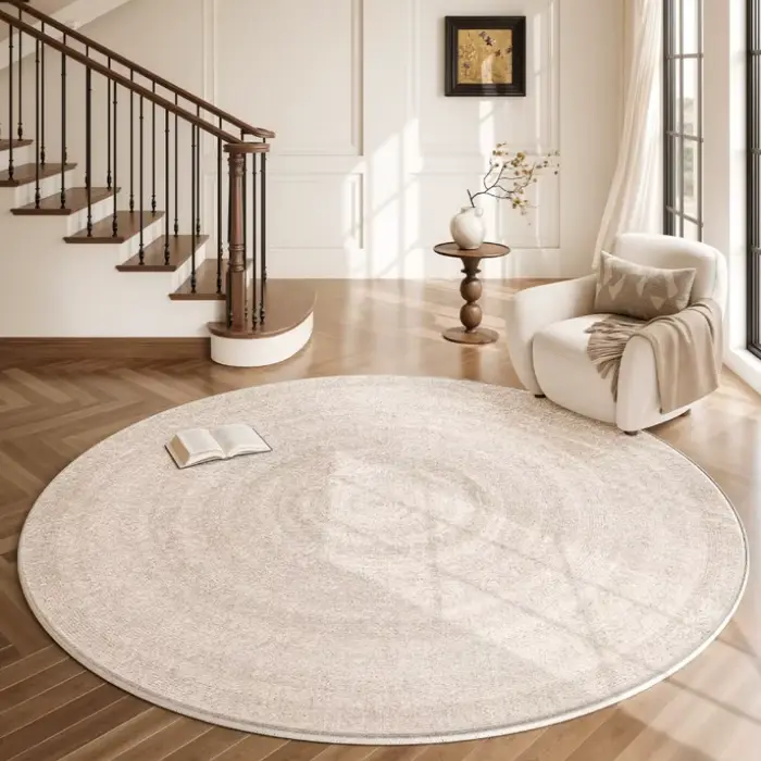 Tapis de style crème pour salon