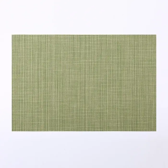 Nouveaux sets de table tissés lavables, couleur unie, résistants à la chaleur, pour la cuisine occid