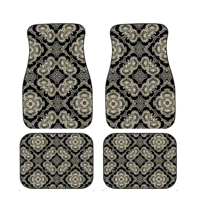Tapis de sol de voiture bohème rétro