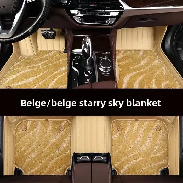 Tapis ciel étoilé, tapis de pied de voiture