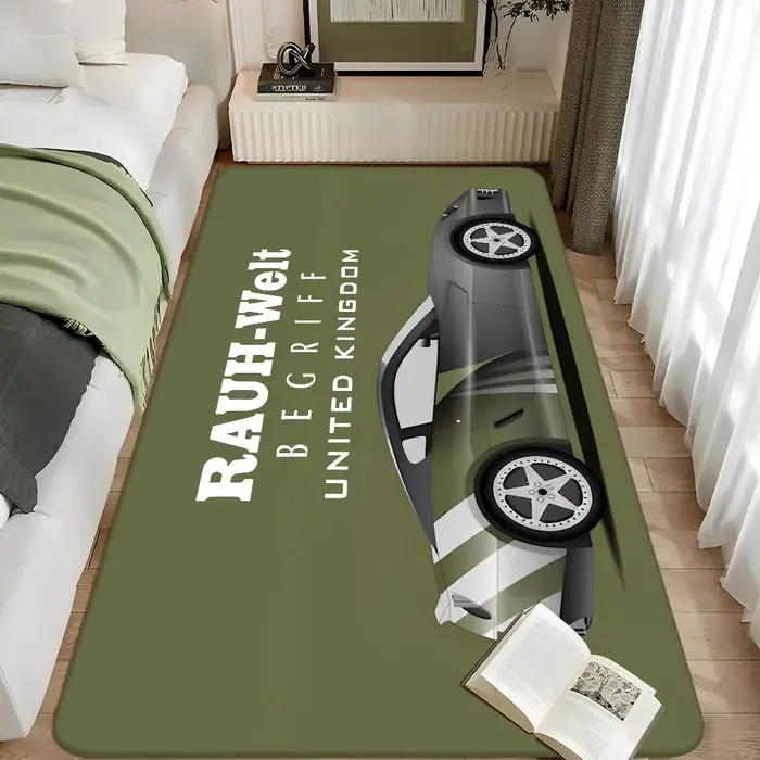 Tokyo JDM RWM Tapis de voiture de sport pour la décoration intérieure
