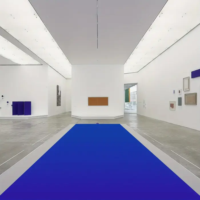Tapis de mariage bleu moelleux