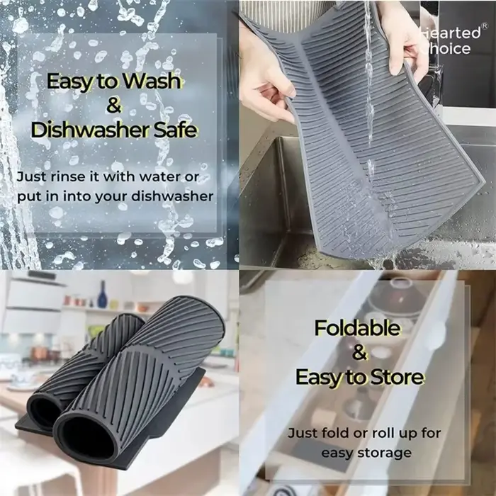 Tapis de drainage pour vaisselle