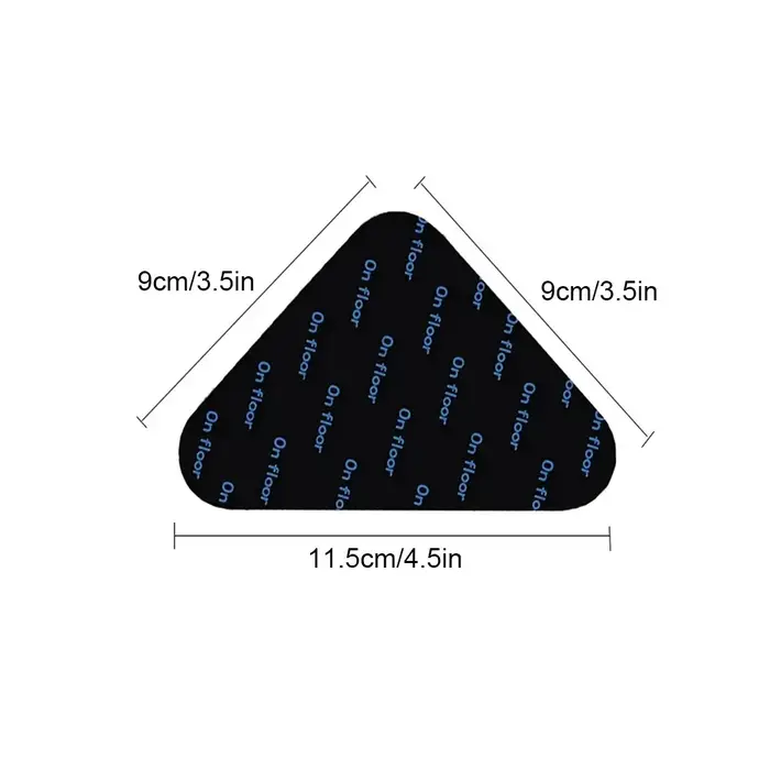 Autocollant antidérapant pour tapis