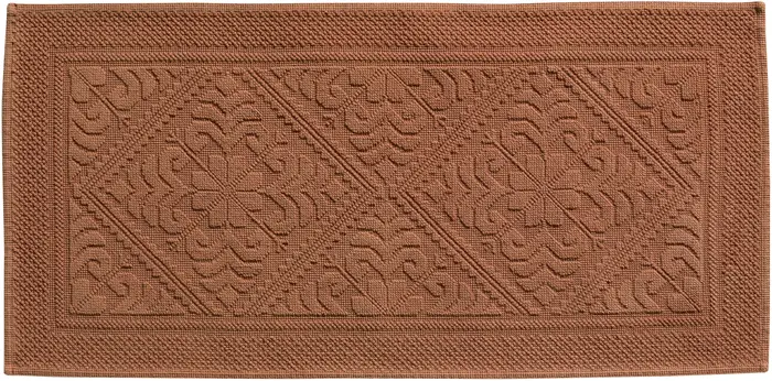 Tapis de bain Enzo Cuivre 54 x 110