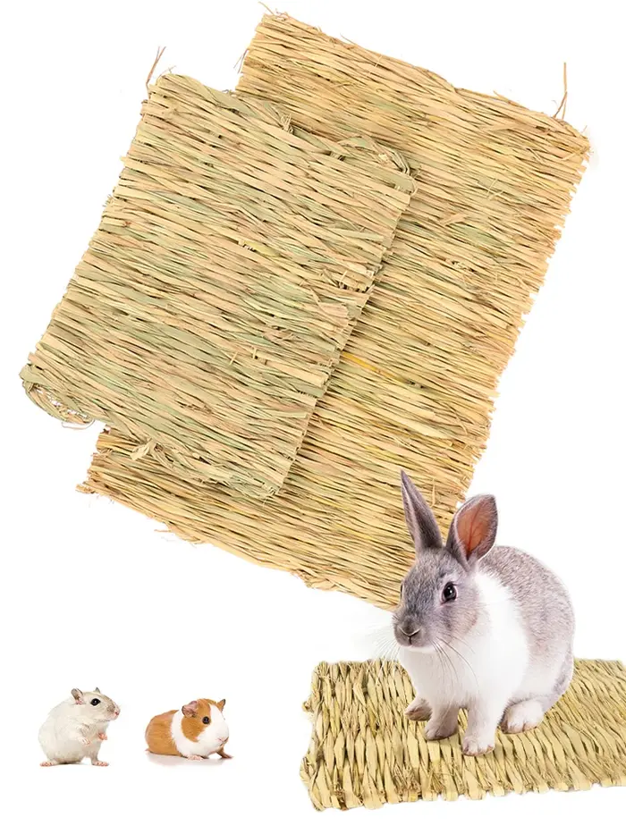 Tapis d'herbe pour lapins