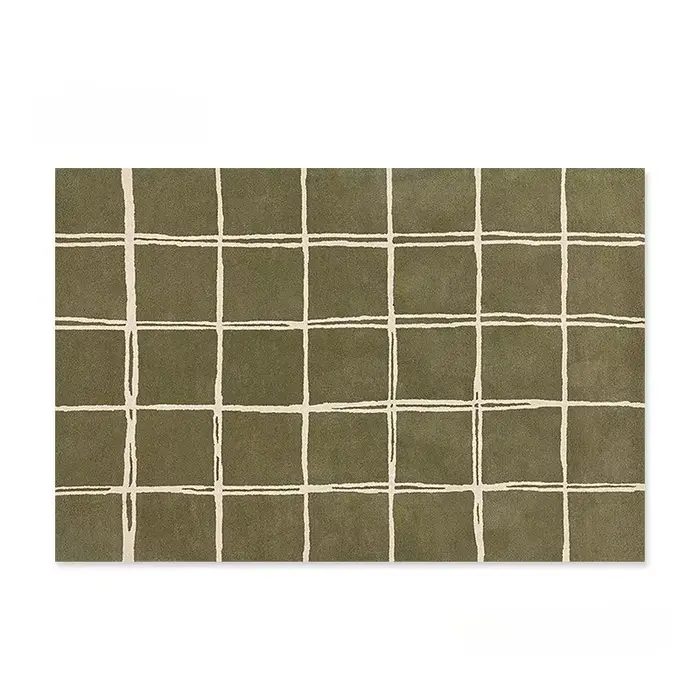 Tapis de Style français pour salon, lumière de luxe, décor de chambre à coucher, lavable, épais, en 