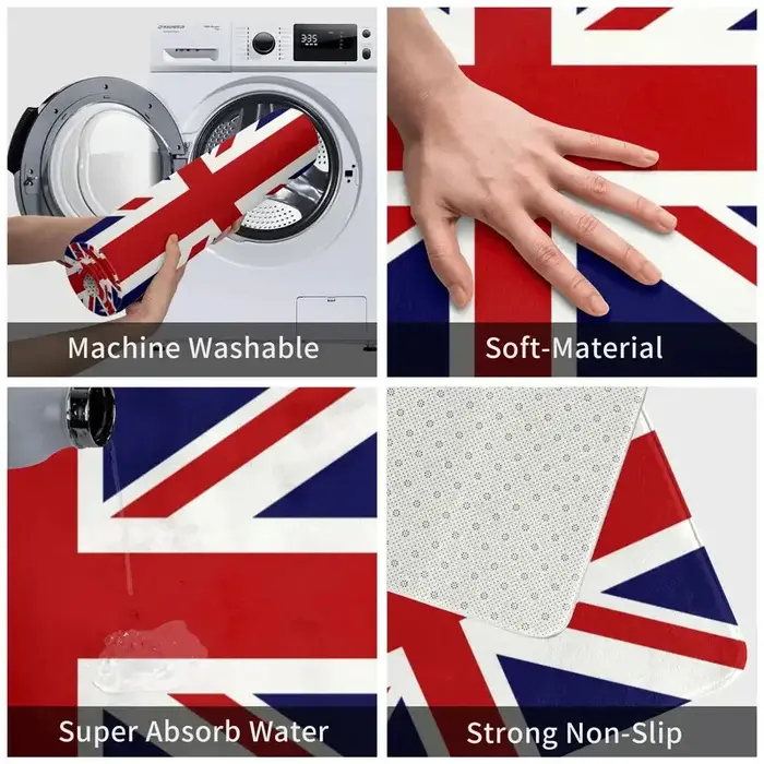 VIKAMA Union Jack Doormat