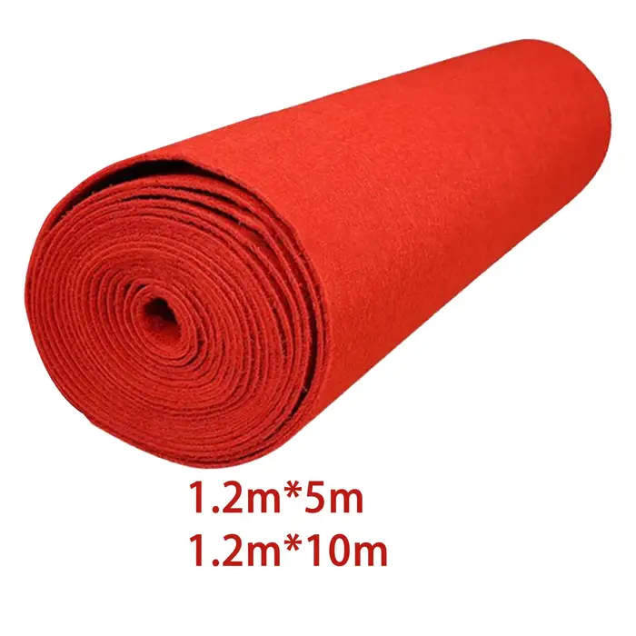 Tapis rouge de 1.2 mètres de large, antidérapant, Portable, robuste, pour mariage, allée rouge, pour fête, réception-cadeau pour bébé, anniversaire, décoration extérieure