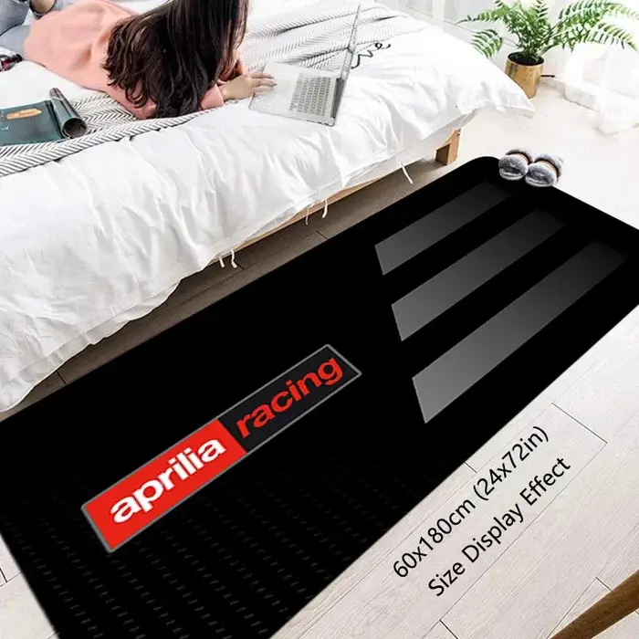 VIKAMA Tapis de course de moto – Tapis de sol antidérapant pour entrée