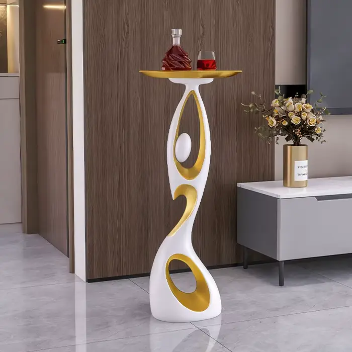 Table d'angle minimaliste moderne