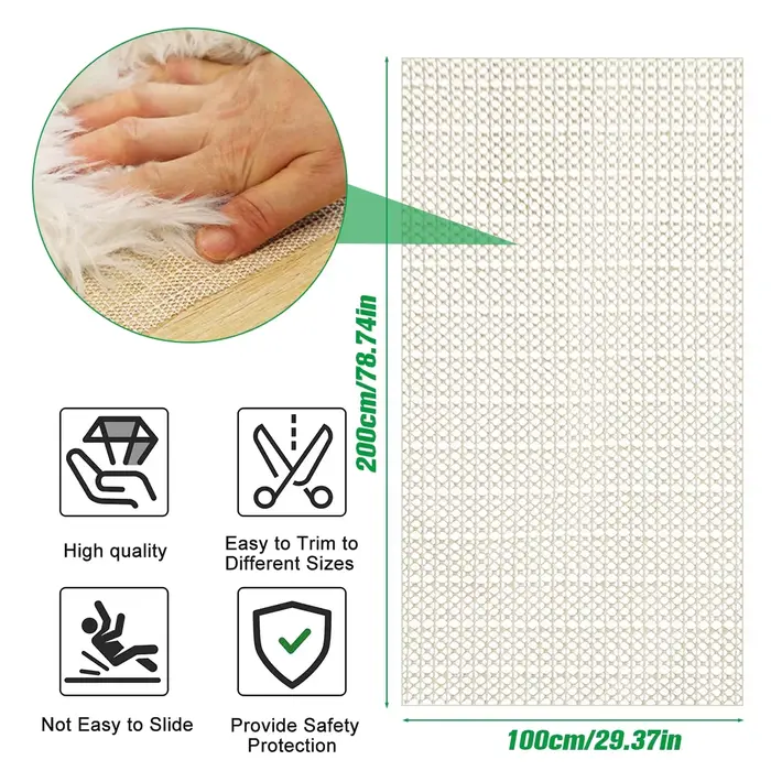 Sous-couche de tapis antidérapant en PVC