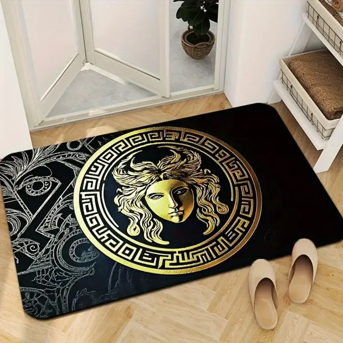 VIKAMA – petit tapis de salle de bain, cuisine, absorbant l'eau, séchage rapide, absorbant l'huile, 