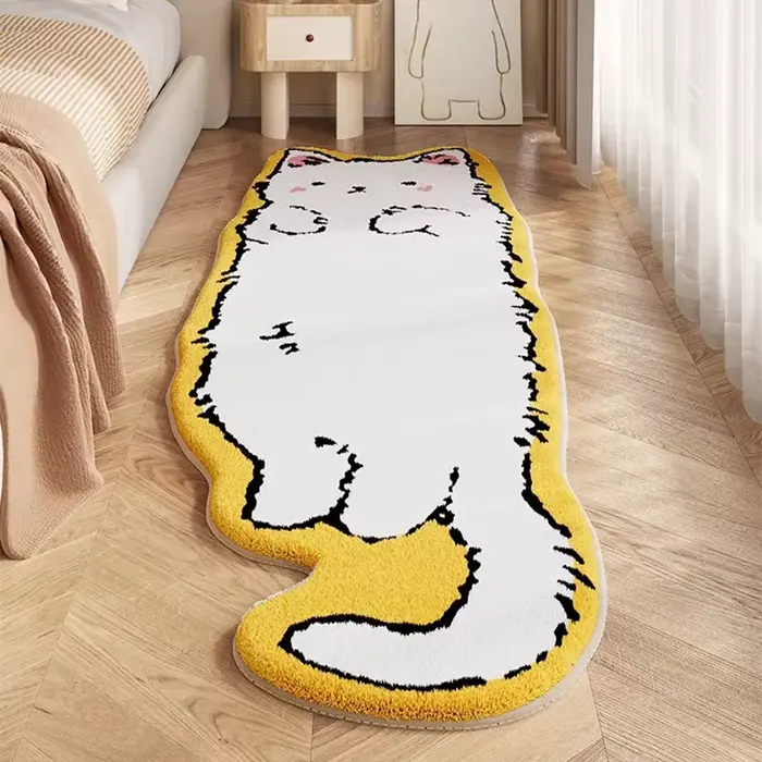 Vikama chat Long tapis drôle moelleux