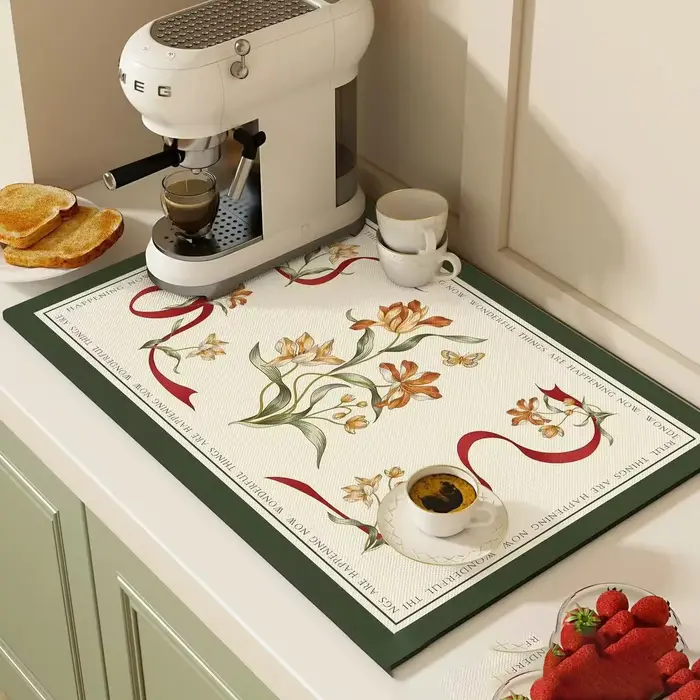 Tapis absorbant de cuisine