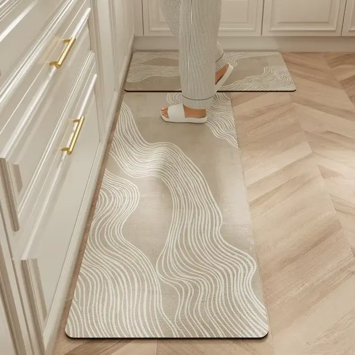 Tapis de sol imperméable pour cuisine