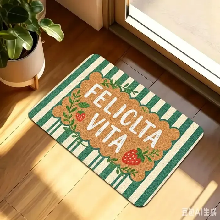 Tapis d'entrée italien La Dolce Vita