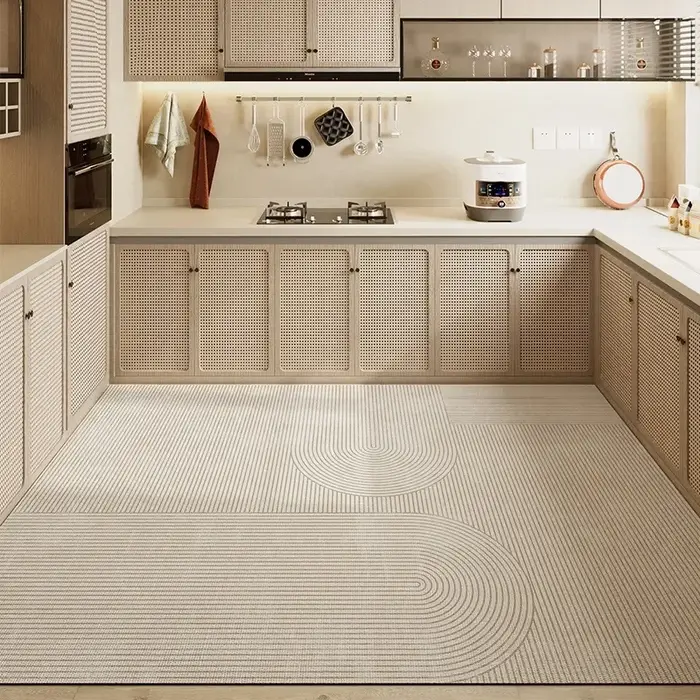 Tapis de sol de cuisine moderne américain