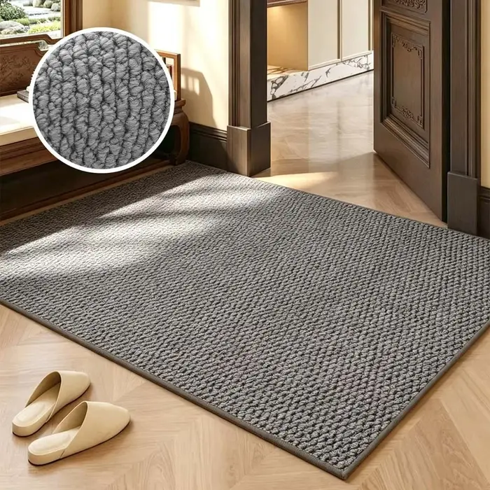 Tapis en faux sisal durable et antidérapant pour couloir