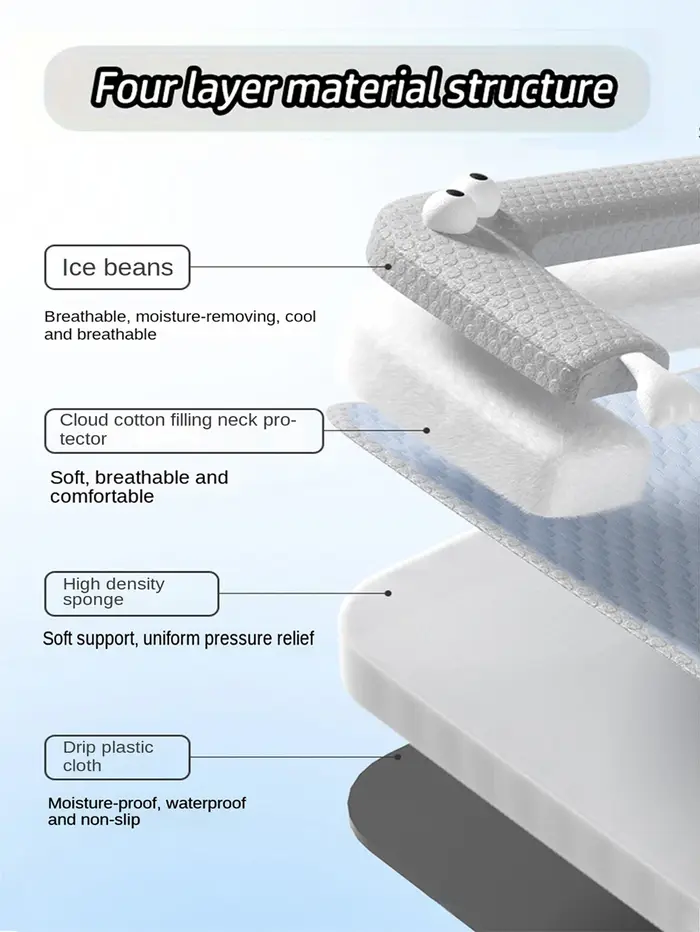 Tapis de couchage rafraîchissant d'été