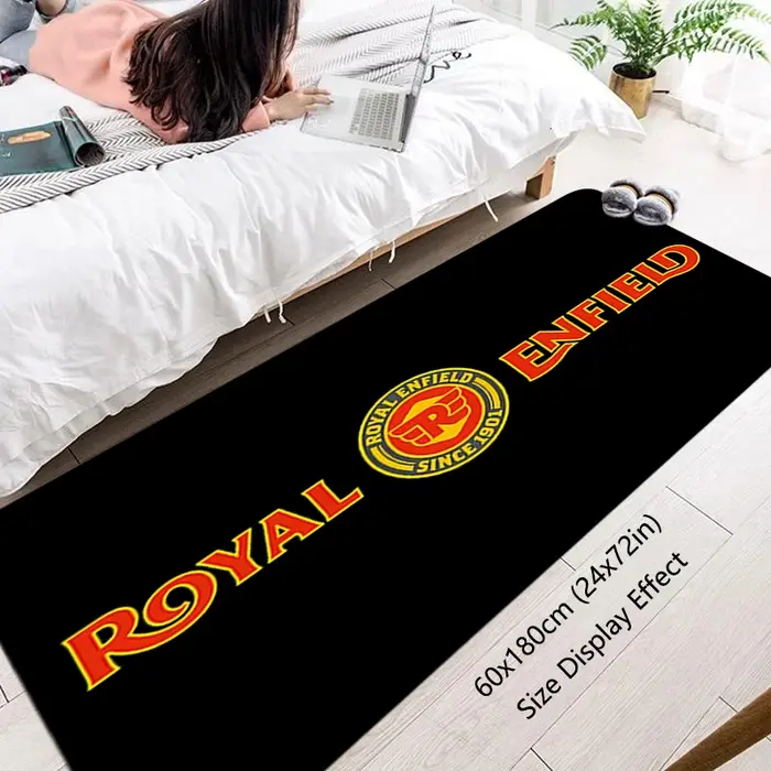 Tapis de sol antidérapant pour entrée Royal Enfields