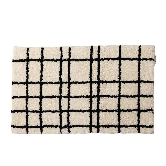 Tapis en polaire doux de style coréen VIKAMA
