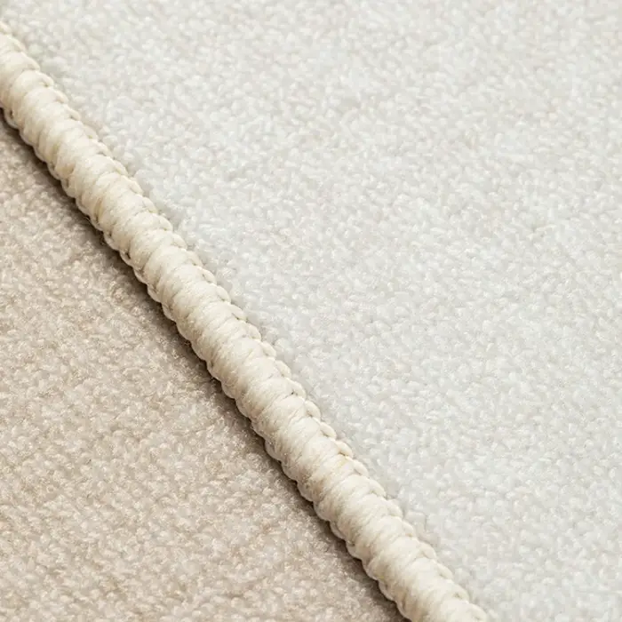 Tapis rond lavable de Style français