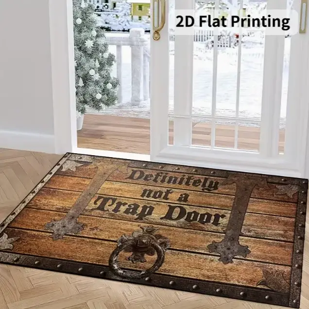 Tapis à Illusion Visuelle 2D