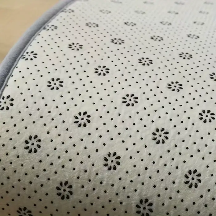 Tapis de sol absorbant épais de forme spéciale pour salle de bain