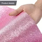 Tapis de fête rose scintillant