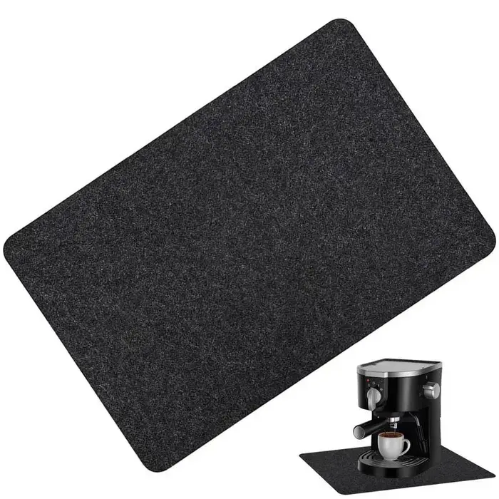 Leeseph tapis pour cuisine résistant à la chaleur comptoir de cuisine tapis de protection pour frite