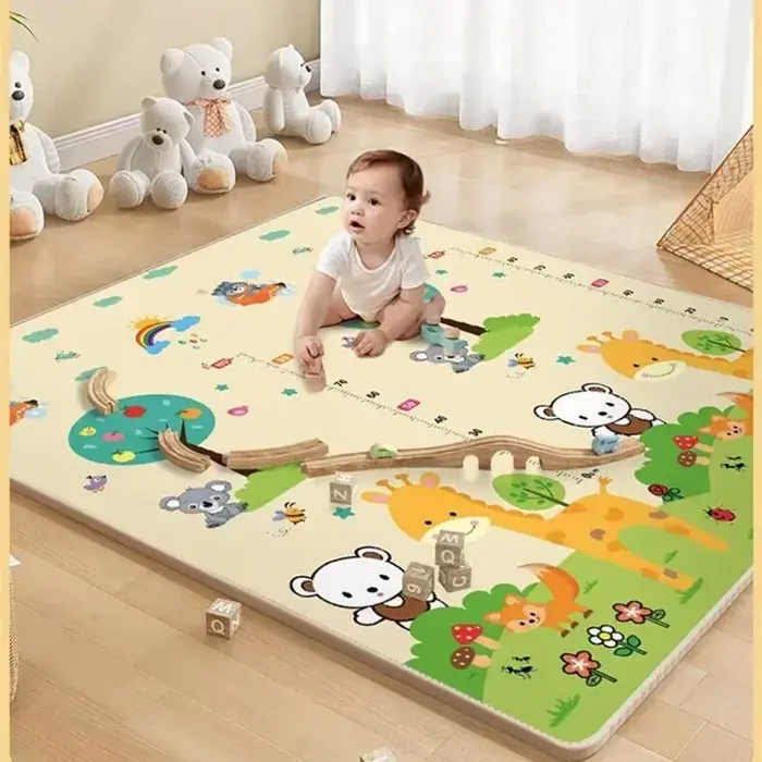 Tapis de jeu épais Non toxique pour bébé, 1/0.5cm, tapis éducatifs pour enfants dans la pépinière, t