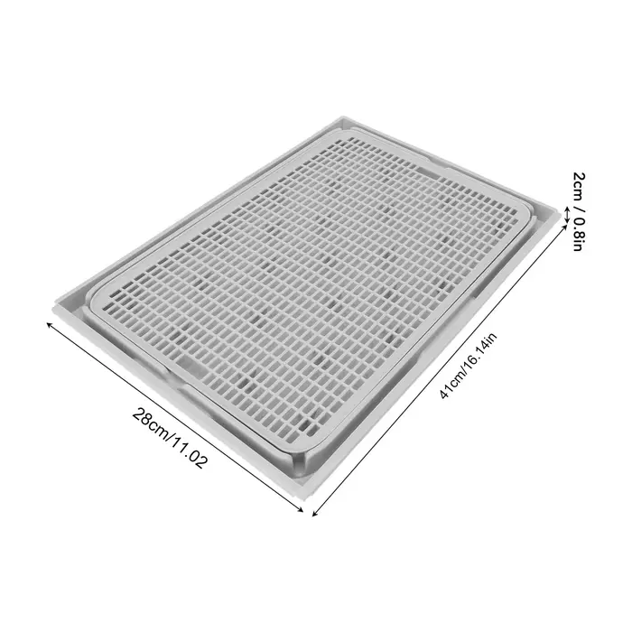 Tapis anti-déchets pour litière pour chat