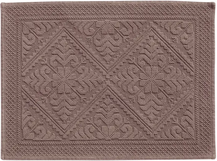 Tapis de bain Enzo Noisette 54 x 64