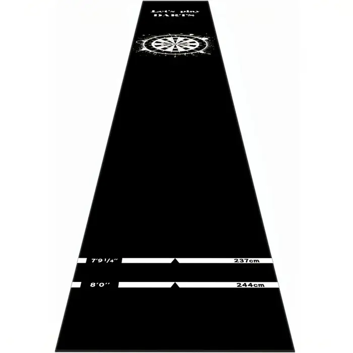 Tapis de fléchettes professionnel antidérapant pour salle de jeux et décoration de bar