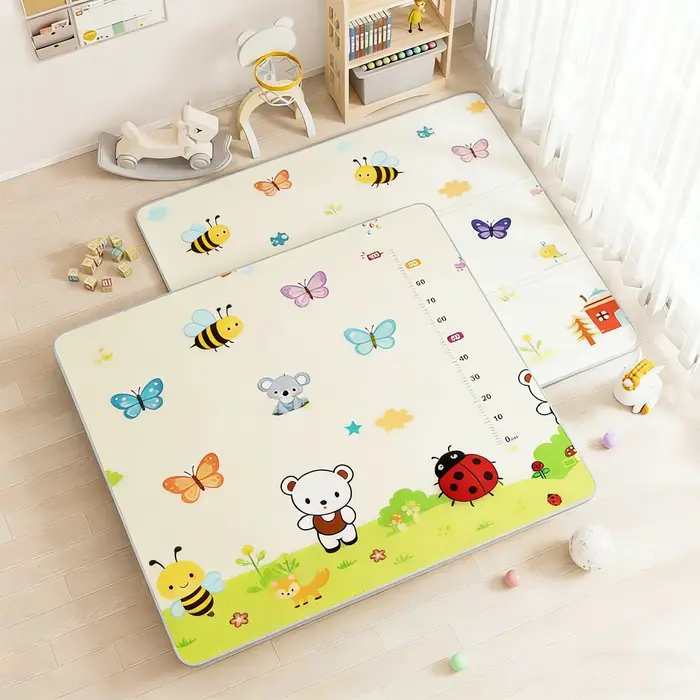 Tapis de jeu pour ramper 200x180/180x150/180x120cm
